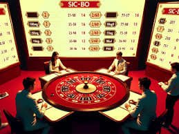 Tampilan permainan Fortune Tiger di platform birutoto dengan simbol-simbol mitologi Asia yang berwarna-warni